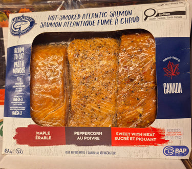 True North Hot Smoked salmon - 1 x 454 Grams